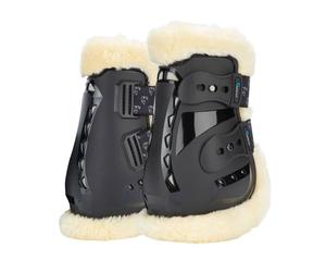 ARMA Carbon Pro SupaFleece Fetlock Boots Black - Cob