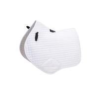 Arma Deluxe Cotton Jump Saddlecloth - Shires - White - Size: Pony