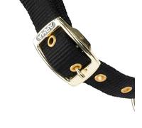 ARMA Faux Fur Headcollar and Lead Rope Black - Pony