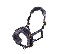 Arma Fleece Lined Lunge Cavesson - Full · Navy