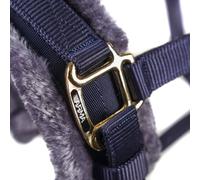 Arma Fleece Lined Lunge Cavesson - Pony · Navy