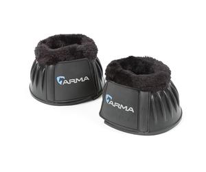 ARMA Fleece Over Reach Boots Black - Extra Full