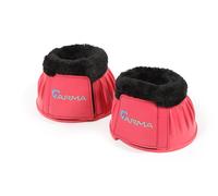 ARMA Fleece Over Reach Boots Pink - Cob
