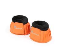 Arma Fleece Topped Over Reach Boots - Pony · Orange