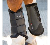 Arma Fur Lined Brushing Boots - X-Full · Black