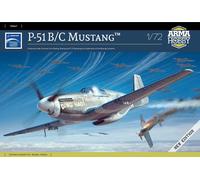 Arma Hobby 70067 North American P-51B/C Mustang 1:72 Model Kit
