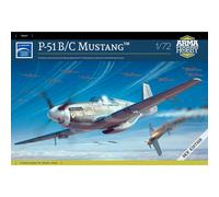 Arma Hobby 70067 North American P-51B/C Mustang 1:72 Model Kit