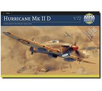 Arma Hobby Assembly model kit made from plastic Hurricane Mk II D (70062) in scale 1/72