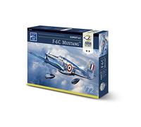 Arma Hobby Plastic Model kit F-6C Mustang Expert Set (70040) in 1/72 Scale