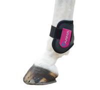 Arma Horse Fetlock Boots Black/raspberry (Cob/full)