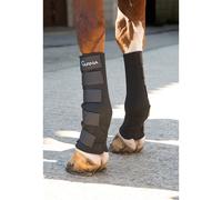 Shires Arma Horse Mud Socks Turnout boots in Black Neoprene EXTRA Fulll, Black