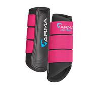 Arma Neoprene Brushing Boots - Cob · Raspberry Pink