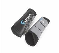 ARMA Neoprene Brushing Boots Grey - Small Pony