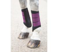 ARMA Neoprene Brushing Boots Plum - Small Pony