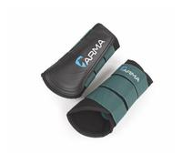 Arma Neoprene Horse Brushing Boots Green (Small Pony)