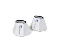 Arma Neoprene Horse Overreach Boots White (Pony)
