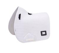 ARMA Numbered Saddlecloth - Shires - White - Size: 17" - 18"
