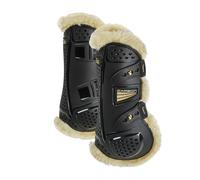 Shires ARMA OXI-ZONE Supafleece Tendon Boots - Black Cob