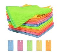 ARMA Ram 10 X Reusable Microfiber Cleaning Cloths Dusters Car Bathroom Polish Towels Size:12.6" x 12.6" Multiple One Size