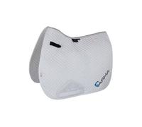 Arma Shires Logo Horse Gp Saddlepad White (15In - 16.5In)