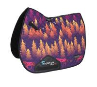 Arma Sport Cross Country Saddle Pad - Full · Purple Forest