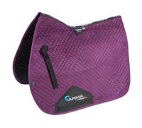 Arma Suede Gp Saddle Pad - Cob · Plum