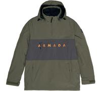 ARMADA Salisbury 2l Anorak Jacket - Men - Green / Grey - size S- model 2025 S