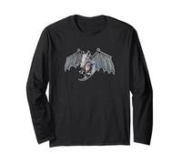 Armadillo Bat Weird Ranch Mythological Creature Critter Art Long Sleeve T-Shirt
