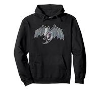 Armadillo Bat Weird Ranch Mythological Creature Critter Art Pullover Hoodie