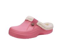Armadillo Chef Shoes Armadilo Arlo Fuzzy Healthy & Non-Slip Comfort Clog Mules(Light Pink,5.5-6.5)
