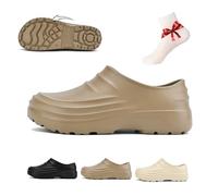 Armadillo Chef Shoes for Men 2025 Newly Slip Resistant, Soft Outdoor Beach Vacation Sandals,Ideal Work Shoes for Kitchens(Khaki,7)