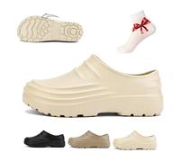 Armadillo Chef Shoes for Men 2025 Newly Slip Resistant, Soft Outdoor Beach Vacation Sandals,Ideal Work Shoes for Kitchens(Beige,7)