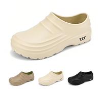 Armadillo Chef Shoes for Men Women, Non-Slip Oil Resistant Waterproof Lightweight Kitchen Work Clogs, Slip On Chef Clogs