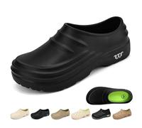 Armadillo Clogs for Women Men, Armadillo Chef Shoes Healthy Non-slip Comfort, Oil Resistant, Kitchen Work Clogs(A-Black,5.5 UK)