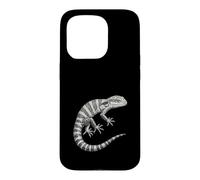 Armadillo Girdled Lizard Drawing Reptile Lover Case for iPhone 15 Pro