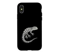 Armadillo Girdled Lizard Drawing Reptile Lover Case for iPhone X/XS