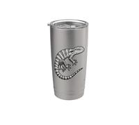 Armadillo Girdled Lizard Drawing Reptile Lover Stainless Steel Insulated Tumbler