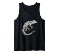 Armadillo Girdled Lizard Drawing Reptile Lover Tank Top