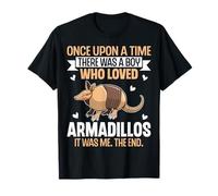 Armadillo Lover - Once There was a Boy Who Loved Armadillos T-Shirt