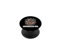 Armadillo-Ma Rolling Martial Arts Warrior PopSockets Adhesive PopGrip