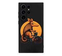 Armadillo ON A Bicycle Phone Case Compatible with Samsung S23/Plus/Ultra Protective Case Mobile Phone Cover
