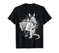Armadillo Playing The Accordion, Funny Animals, Musicians T-Shirt