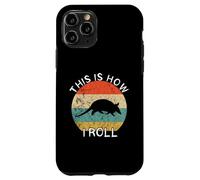 Armadillo This Is How I Roll Retro Vintage Sunset Wildlife Case for iPhone 11 Pro