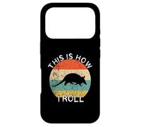 Armadillo This Is How I Roll Retro Vintage Sunset Wildlife Case for iPhone 17 Pro