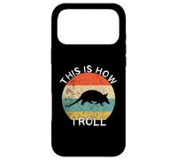 Armadillo This Is How I Roll Retro Vintage Sunset Wildlife Case for iPhone 17 Pro Max