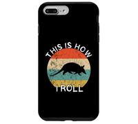 Armadillo This Is How I Roll Retro Vintage Sunset Wildlife Case for iPhone 7 Plus/8 Plus