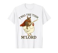 Armadillo TWAS The Tism M'Lord Funny Autism Meme Knight T-Shirt