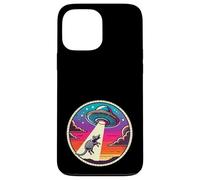 Armadillo Zoo Animal Abducted Alien Spacecraft Outer Space Case for iPhone 13 Pro Max
