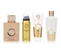 Armaf Club De Nuit Milestone for Men 4-Piece Set (3.4 Ounce Eau De Parfum + 3.4 Ounce Shower Gel + 1.7 Ounce perfume Body Spray + 8.4 Ounce Shampoo)