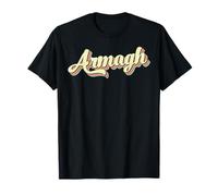 Armagh TShirt Retro Art Baseball Font Vintage T-Shirt